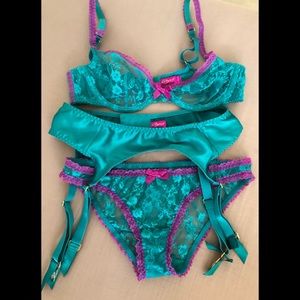 Agent Provocateur Lace&Satin lingerie set